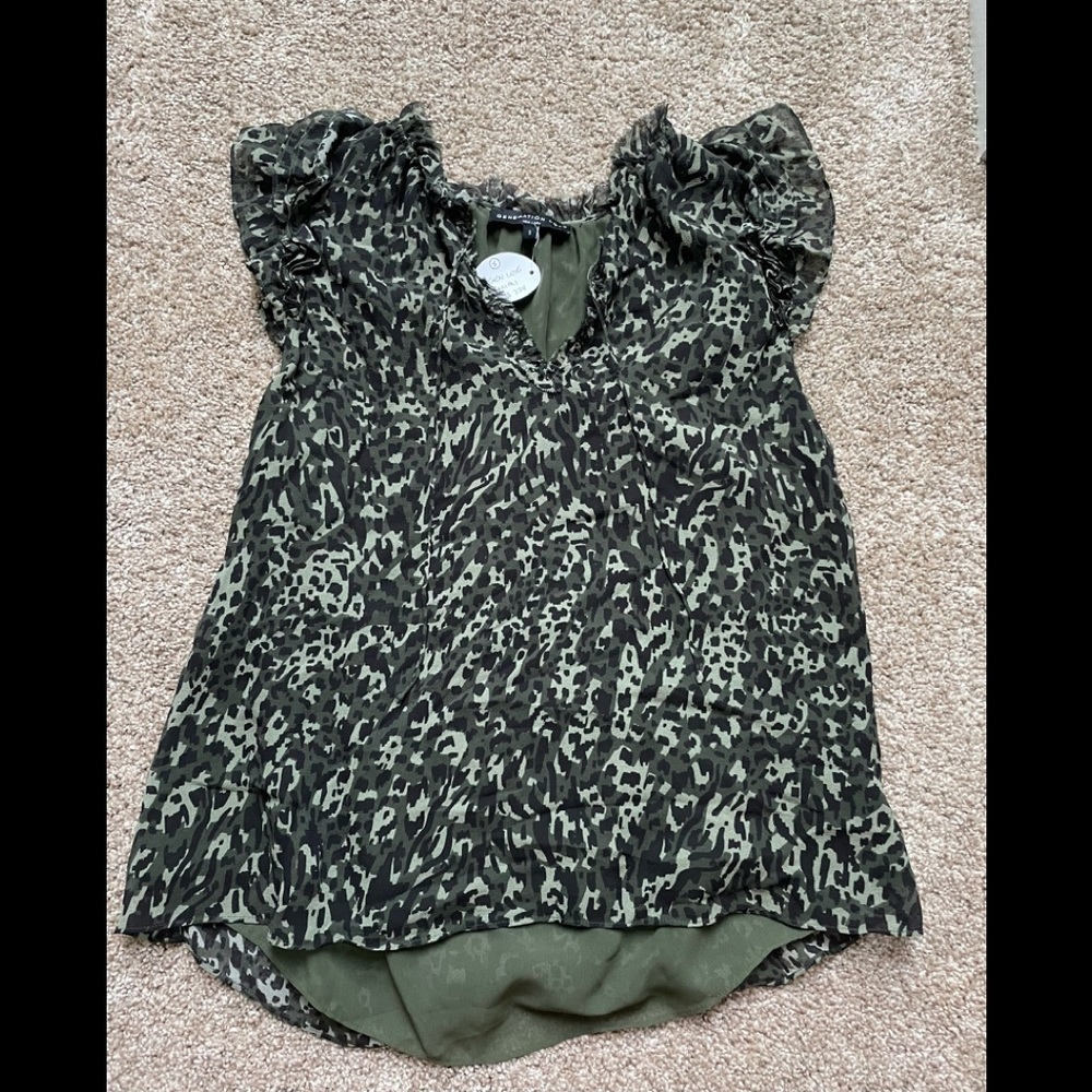 Generation Love Patterned Top